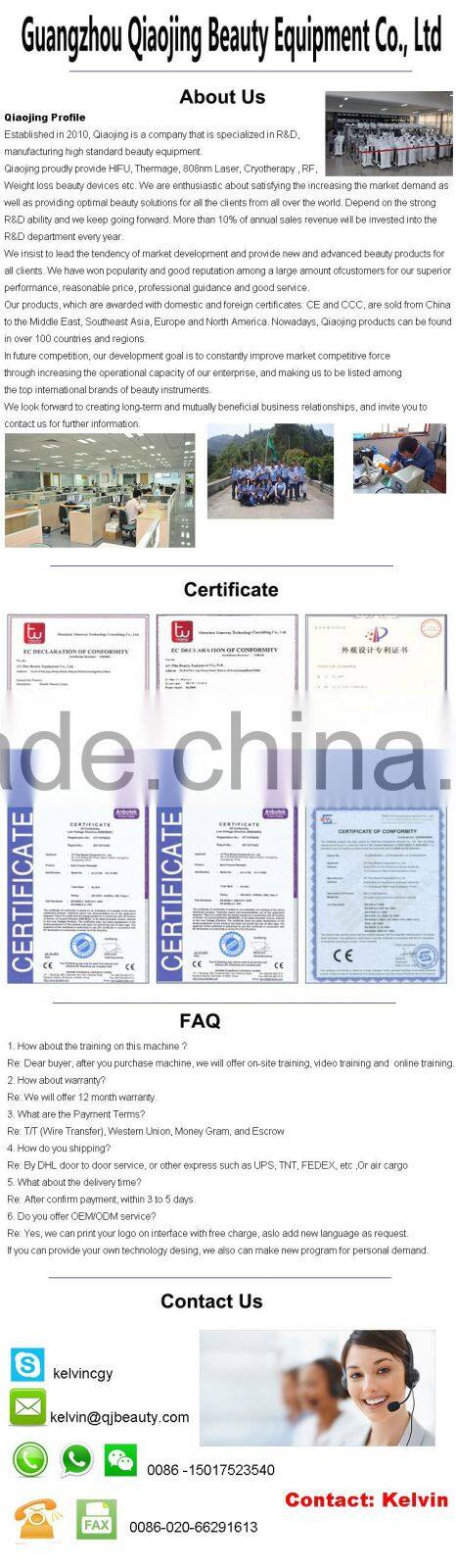 Hot Sale Professional cavitation slimming ultrasonic therapy Body Shaping Machine