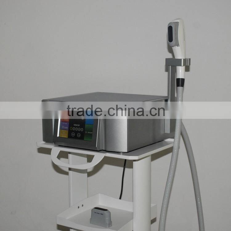 Portable salon machine / high intensity focused ultrasound for wrinkle removal / face lift 2016