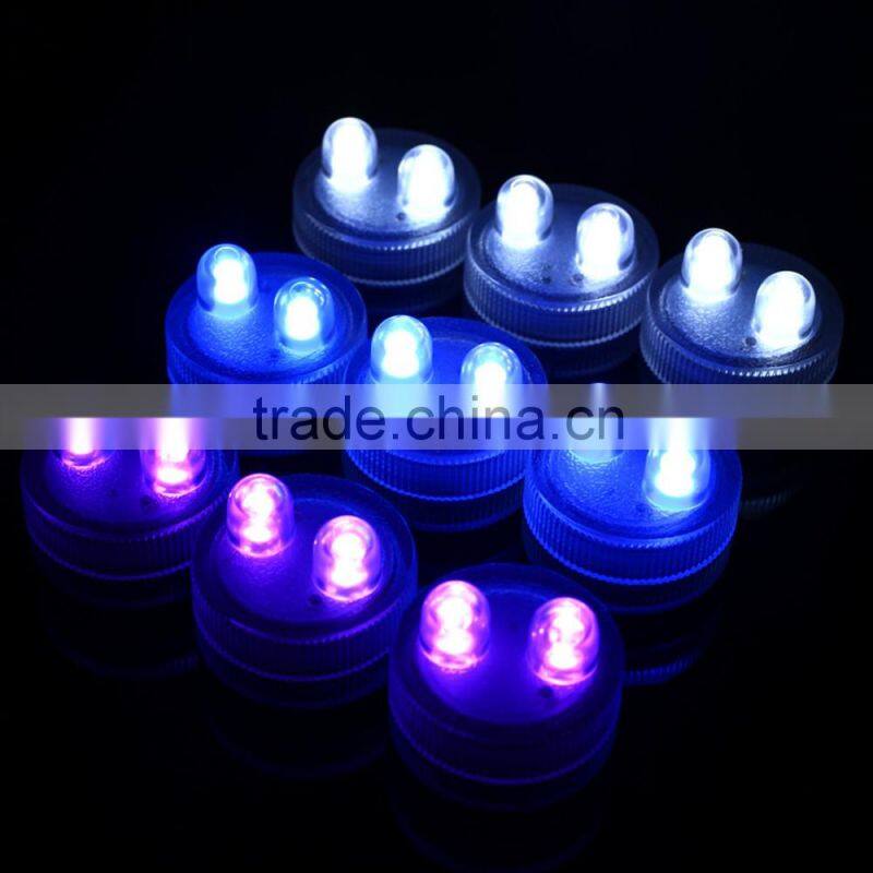 Hotel Decorative Waterproof Submersible LED Floating Candles