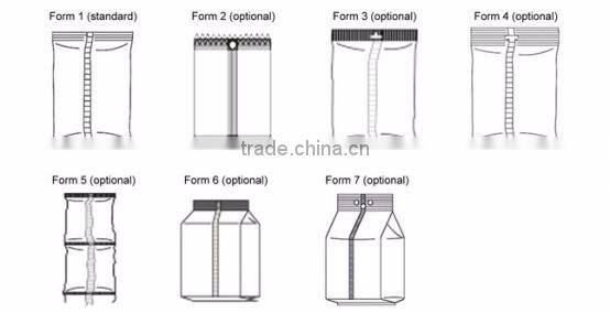 Semi-automatic potato chips packaging machine