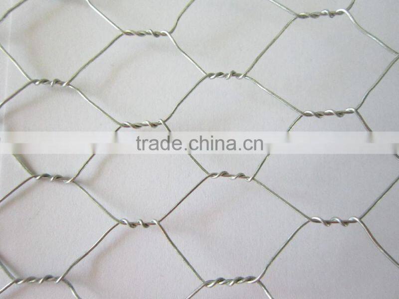 Galvanised Hexagonal wire mesh, chicken wire mesh, poultry wire 1/2 hex mesh chicken wire