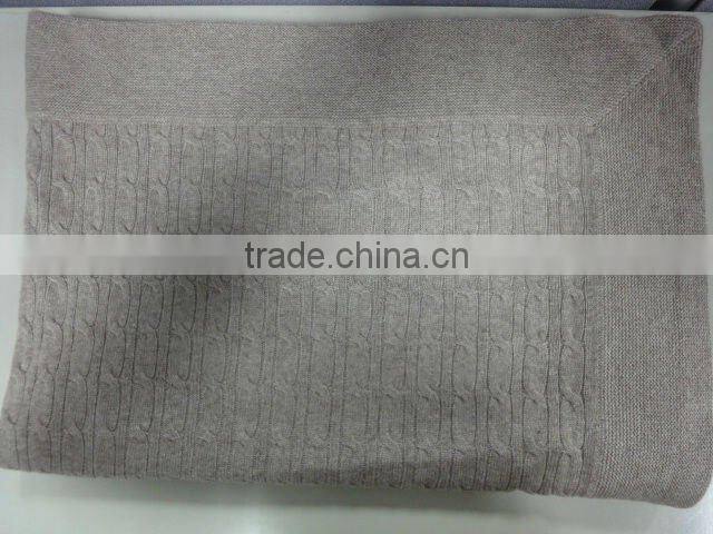 cashmere silk blended baby blanket