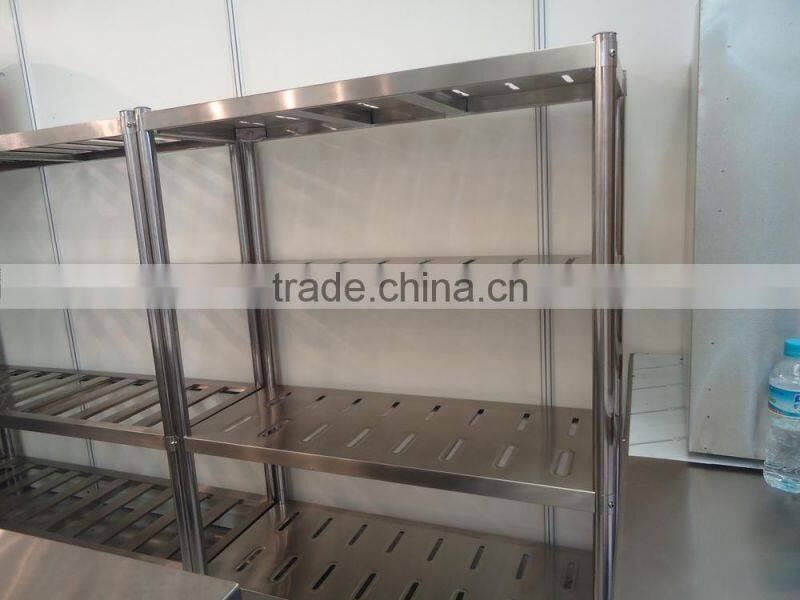 Commercial Kitchen Storage Stainless Steel Shelf / Stainless Steel Rack CHZ-S12