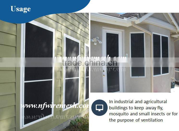 Australia Hot Sale 1.2*2.4m Powder coating 11 Mesh Stainless Steel Window Screen(Guangzhou Factory)