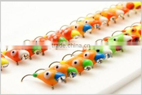 Rain Drop with Hole wholesale tungsten ice fishing jigs