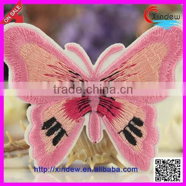 Customized Embroidery Butterfly Patch