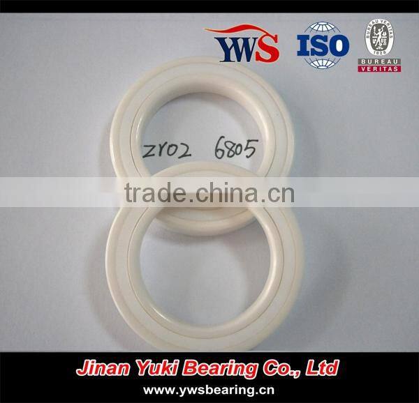 25x37x6 ZrO2 full ceramic bearings 6805 2rs