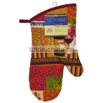 Heat Resistant Kitchen Sets Gift Pot Holder&Oven Gloves For Sublimation Printed