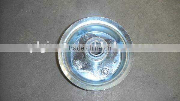 Galvanized wheelbarrow wheel rim 2.50-4