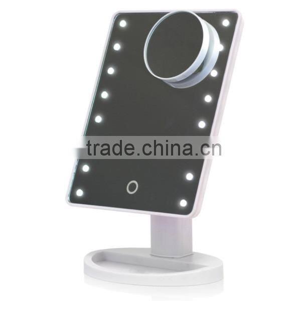 Makeup Mirror with 18 LED Light desktop mirror