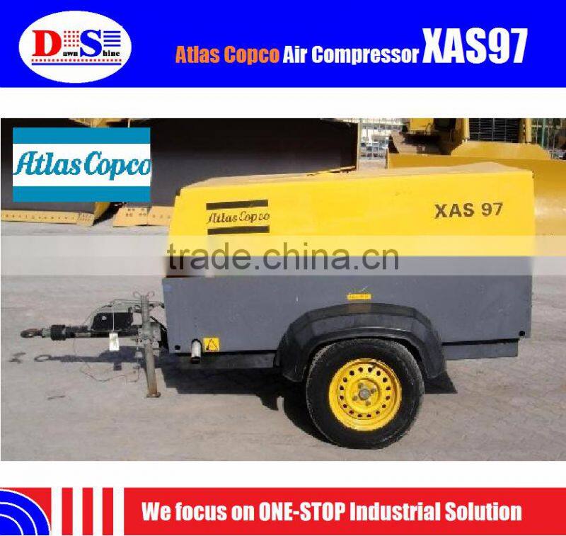 Portable Small Mobile Air Compressors - XAS97 - Atlas Copco Spare Parts - Price Air Compressor XAS97