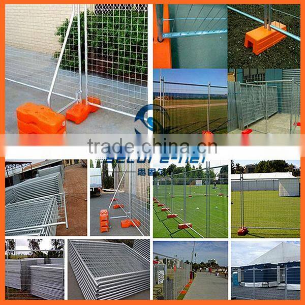 easy installation construction galvanized outdoor temporary fence supplier