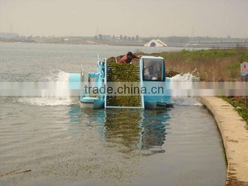 Garbage salvage ship