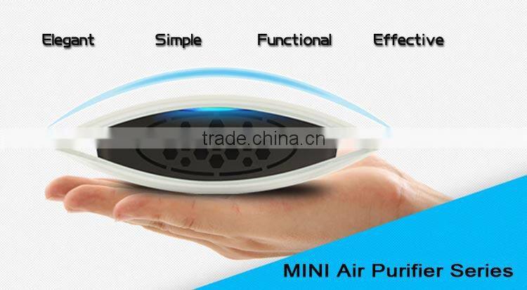 Made in China air cleaning negative ion electrostatic car air purifier