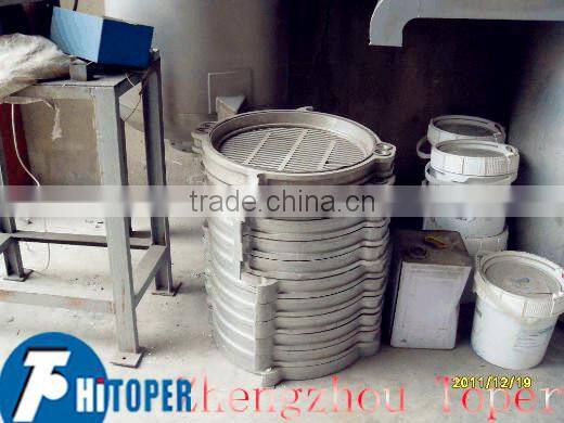 High quality stainless steel filter press plate.
