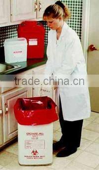 7 gallon red Infection Control waste bag