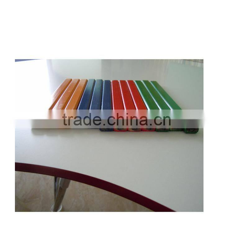 176-178*15*7mm standard size octagonal shape wooden carpenter pencil