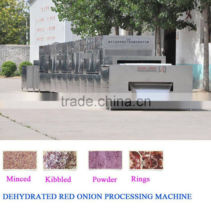 White Dehydrated Onion Powder Making Machine/whole processing line