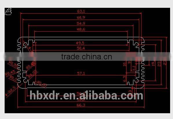 hot waterproof explosion proof aluminum enclosure aluminum