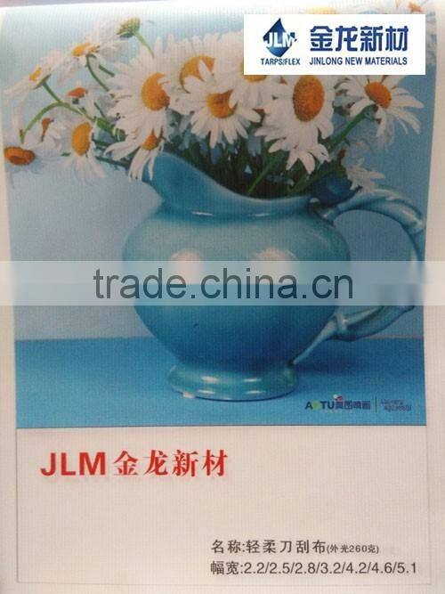 380gsm high end backlit pvc flex banner sizes, digital printing material