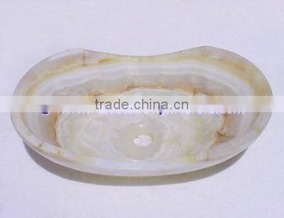 Top Quality WHITE ONYX SINKS BASINS COLLECTION