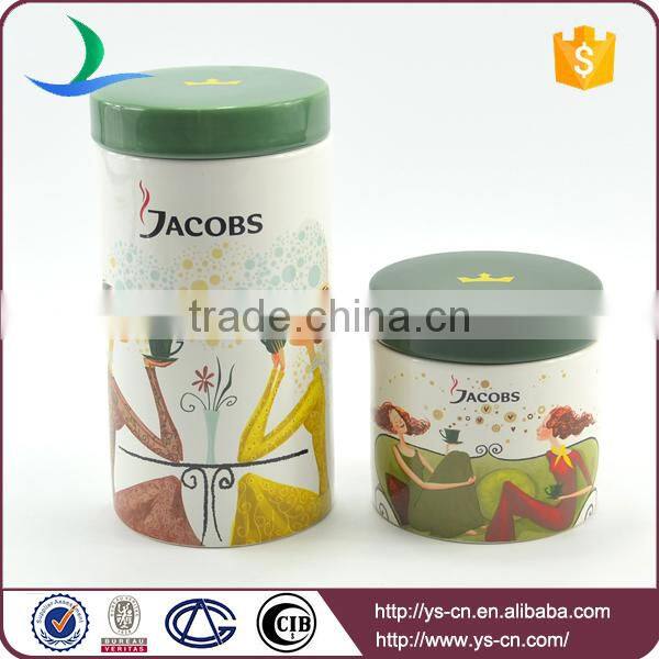 romantic cute style for home usage with fine quality canister