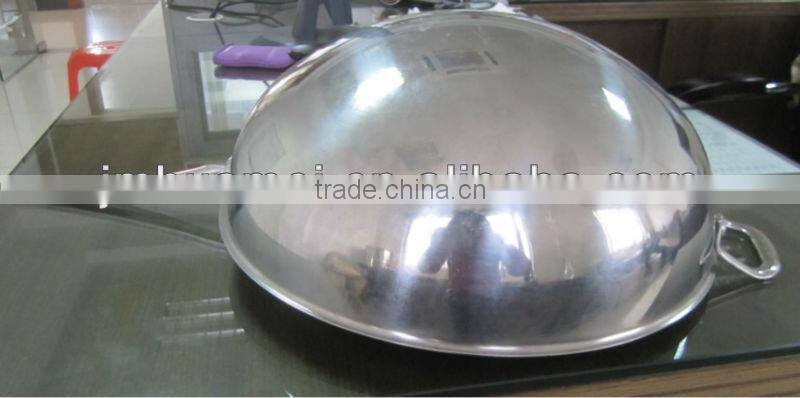 430 Stainless Steel Wok For Induction Cooker