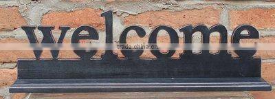 Very popular Decorative wood art wooden words love stand on the desk