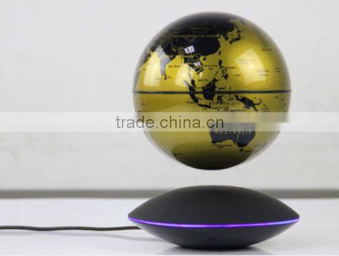 Magnetic Floating Levitation Globe Unique Maglev Globe Gold Color