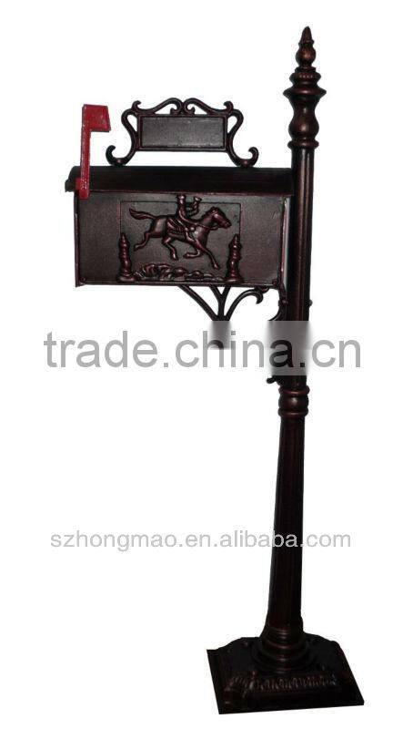 Aluminum Mailbox Stand