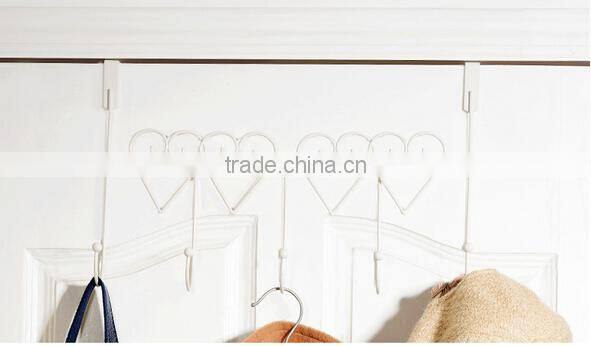 Multi-Function Metal Over The Door Hanging Hooks