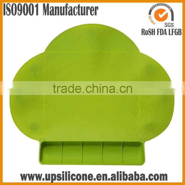 Durable Waterproof Portable Infant Tiny Diner Placemat for Baby Feeding