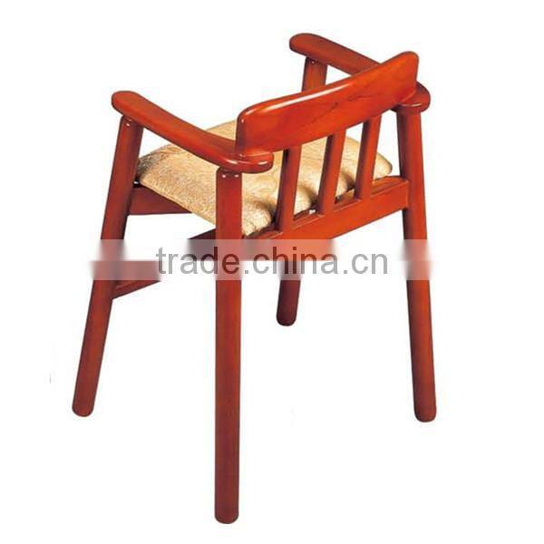 Nature solid wood baby dining chair/ high quality wooden baby sitting chair/ modern design solid wood baby chair T-24 Hot sale!