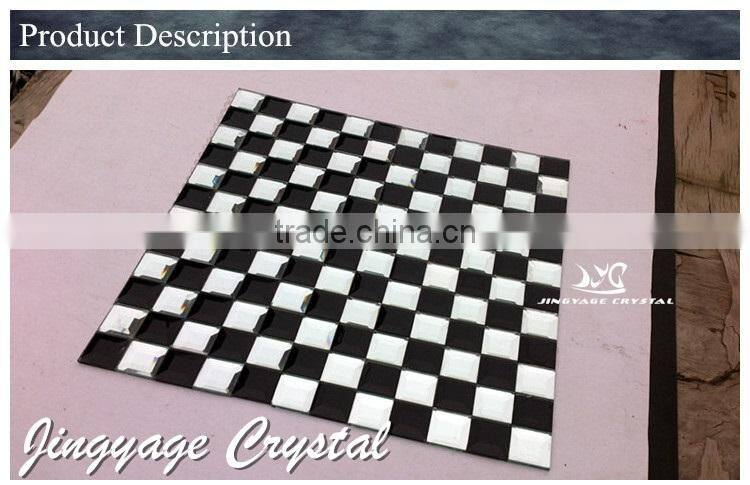 Diamond 5 surface glass mosaic 25*25mm