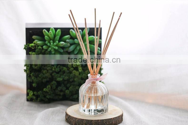 60ml 120ml 180ml 200ml aroma diffuser glass bottle with reed