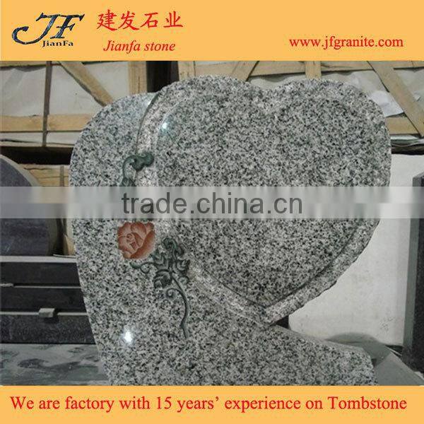 Hot Sale Western G603 Grey Photo Cemetery Headstones