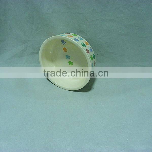 2014 Fashion Design Ceramic personalized dog bowl
