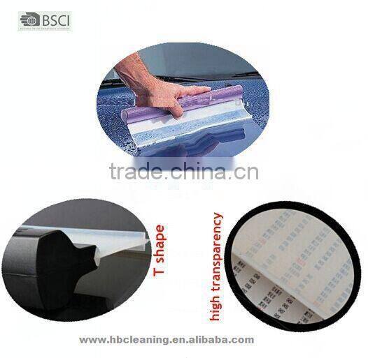 Silicone blade, water blade squeegee for all glasses