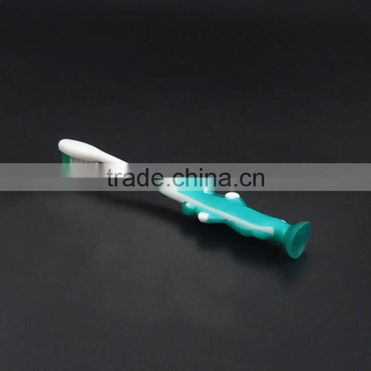 Lovely Bear Handle Toothbrush For Kids Animal Toothbrush Soft Bottom Sucker
