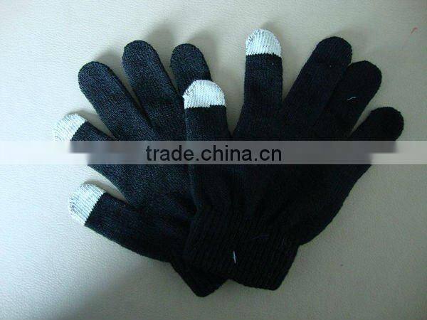 Acrylic Knitted Smartphone Touch Screen Gloves ZMR712