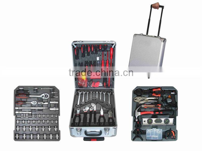 186pcs tools set in the aluminium case