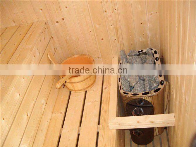 wooden sauna room dry steam cheap Internal control sauna heater