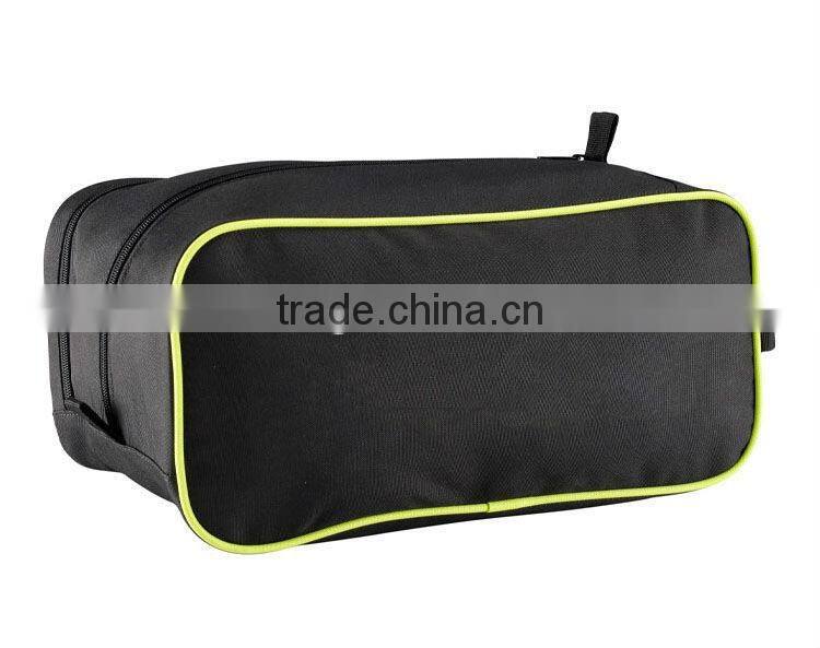 Large capacity golf zipper shoe bag