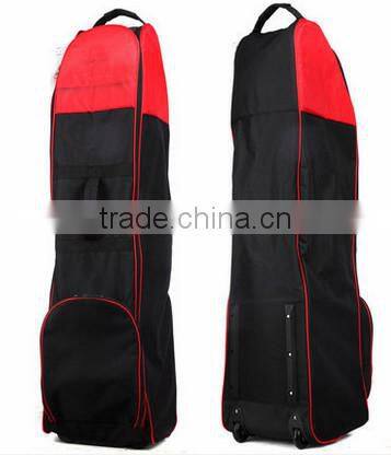 Newest design foldable golf bag with wheels