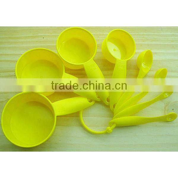MS-3698 8-Pieces Plastic measuring cups and spoons