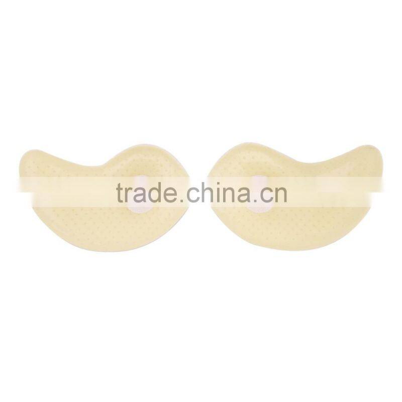 Self-Adhesive Push Up Silicone Filled Bust Front Closure Strapless Invisible Bra Sexy Open Nipple Bras Wholesale Bras