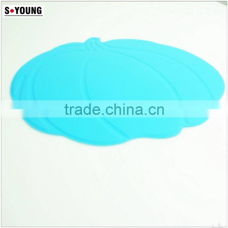 16155 pumpkin shape silicone high temperature heat insulation mat