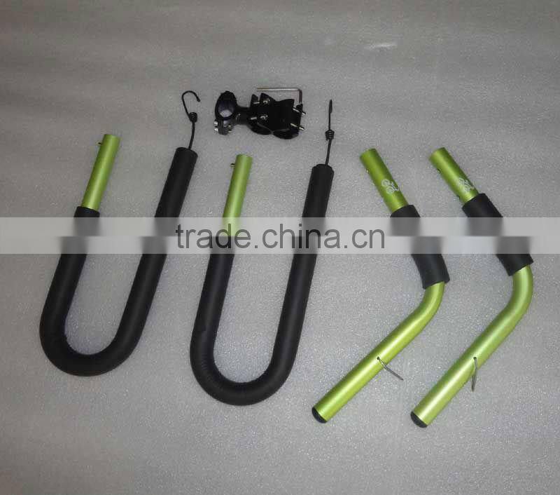 Surfboard Transporting Kayak Roof Carrier , Anti-rust clip kayak car carrier