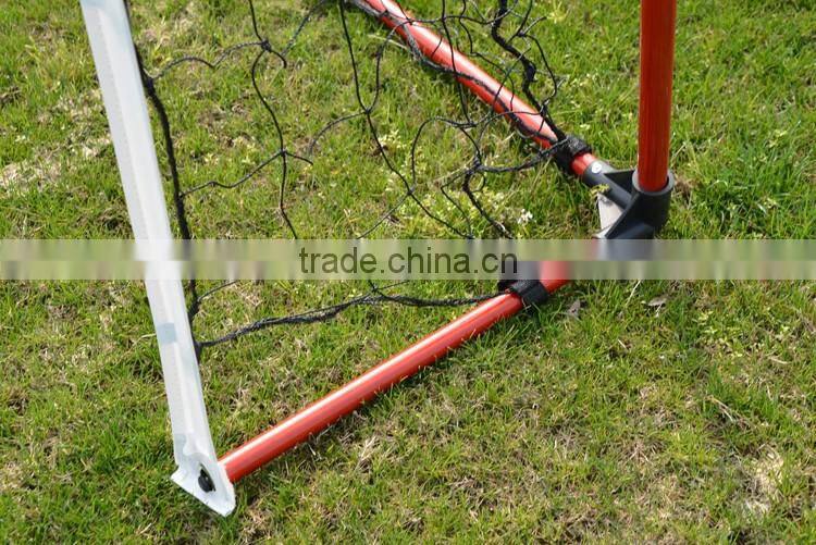 foldable aluminium frame soccer training goal for kids
