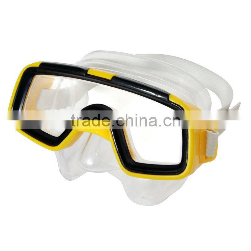 Scuba Two lens dive mask watersports safty kids diving eyewear